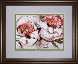 34 in. x 40 in. “Charade Of Spring” By Fitzsimmons, A Framed Print Wall Art