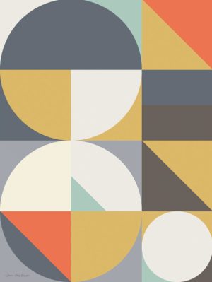 SMALL – GEO SHAPES I BY SEVEN TREES DESIGN