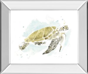 Watercolor Sea Turtle Study I BY June Erica Vess