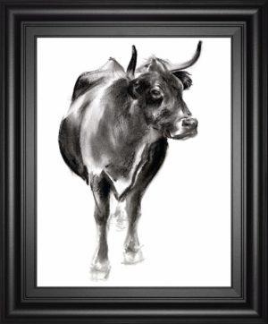 Charcoal Cattle I BY Jennifer Paxton Parker