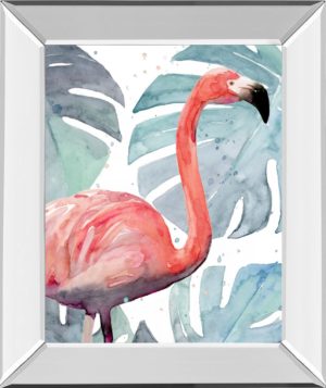 Flamingo Splash I BY Annie Warren