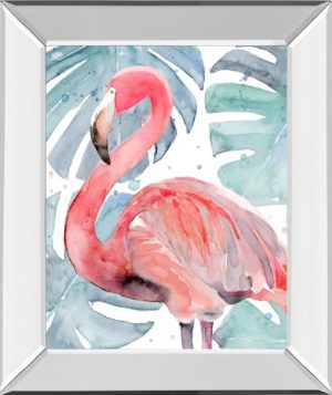 Flamingo Splash II BY Annie Warren