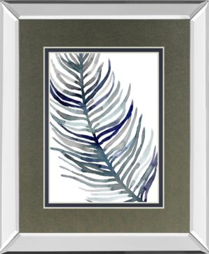 Blue Feathered Palm I BY Emma Scarvey