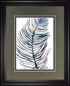 Blue Feathered Palm III BY Emma Scarvey