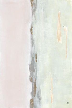Soft Washed Abstract by Jennifer Holden (FRAMED)