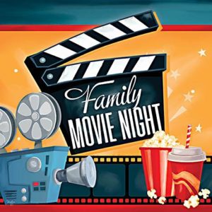 Family Movie Night by Mollie B. (FRAMED)(SMALL)