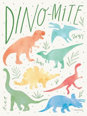 Dino-Mite by Rachel Nieman (FRAMED)