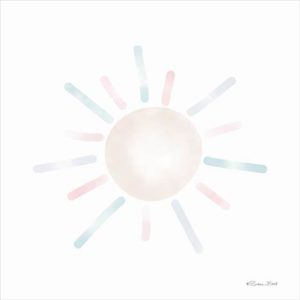 Watercolor Sun by Susan Ball (FRAMED)(SMALL)