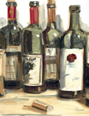 Wine Champ I by Heather A. French-Roussia (FRAMED)