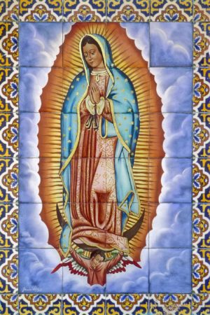Tempered Glass w/ Foil – Virgin Mary